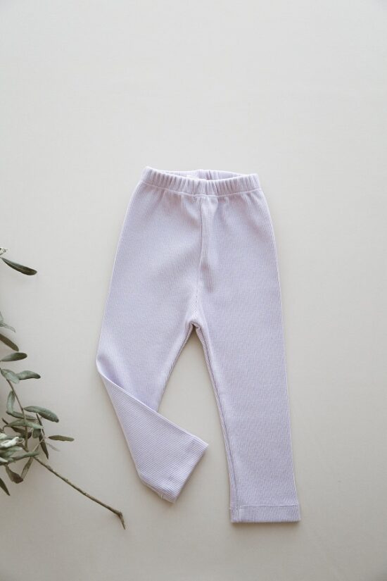 Organic Cotton Leggings - Lilac