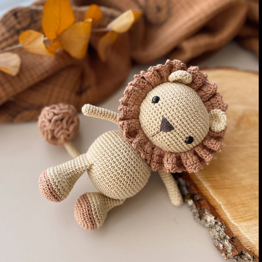 Crochet Lion Toy