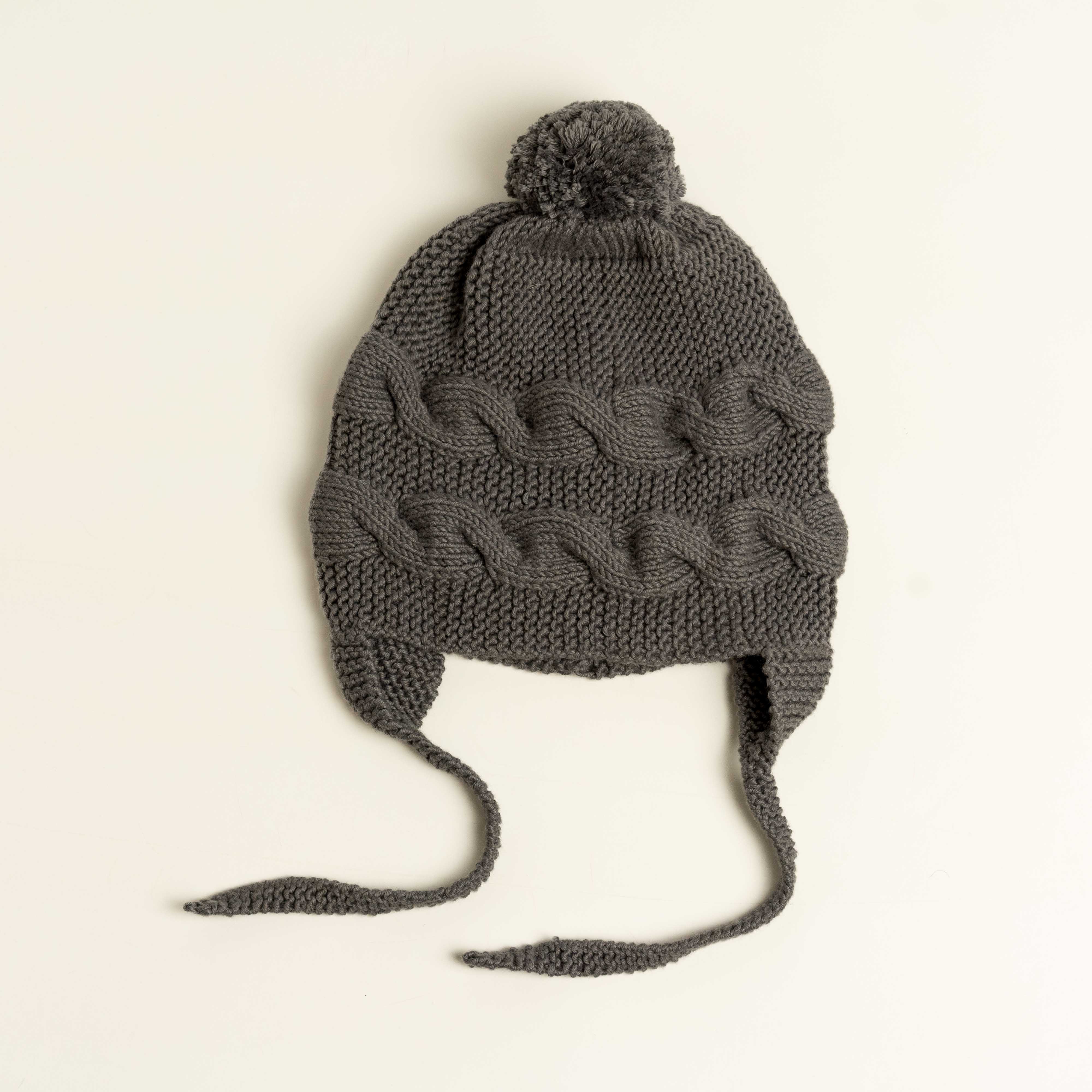 Knit Bonnet-Anthracite