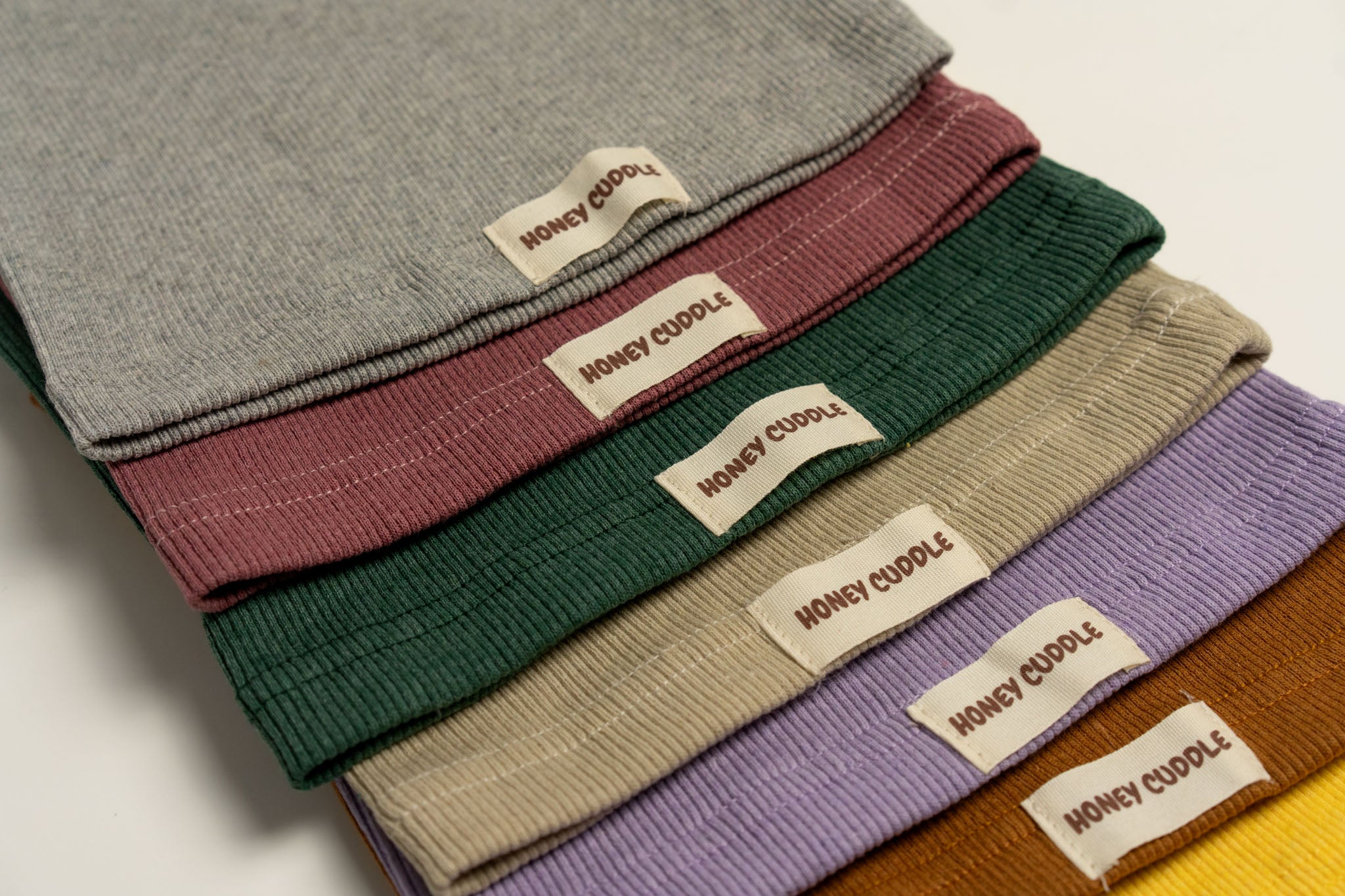 Organic Cotton Ribbed Neck Warmer - Green