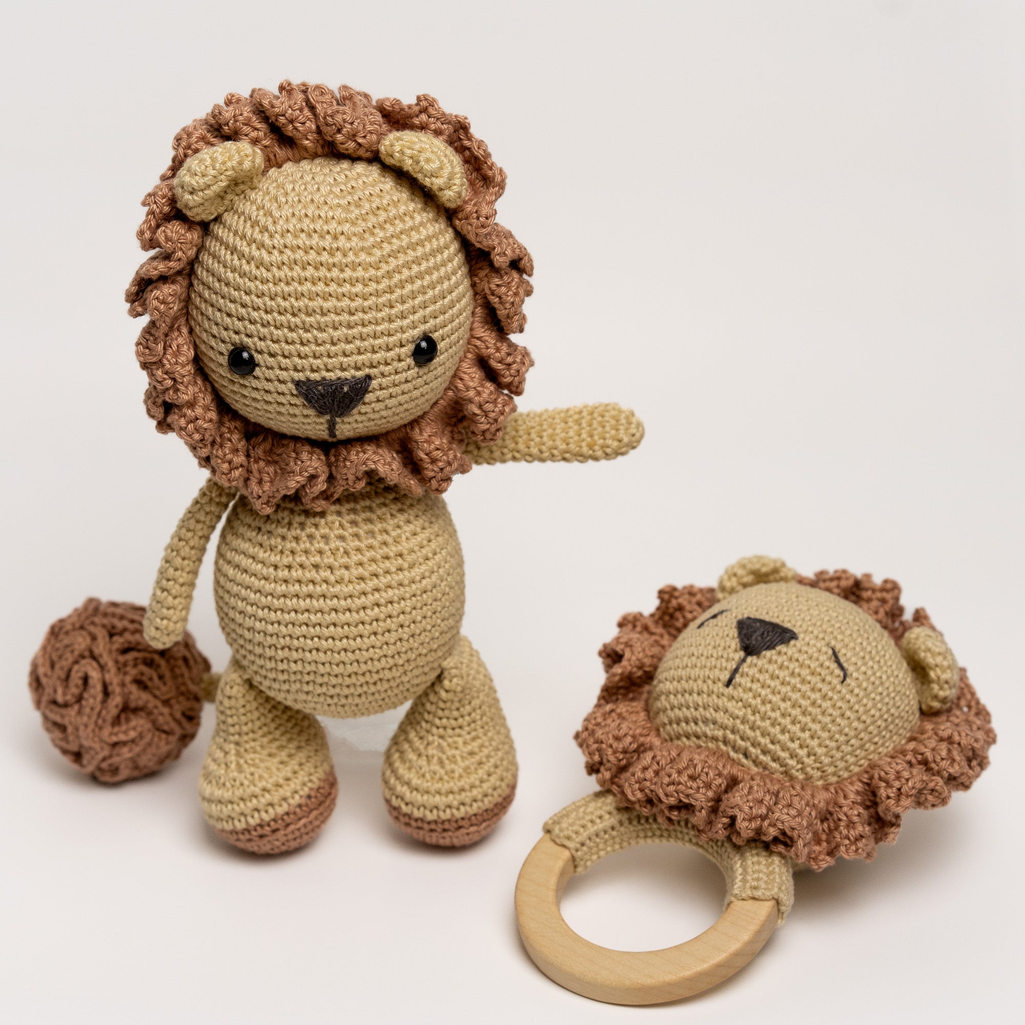 Crochet Lion Toy