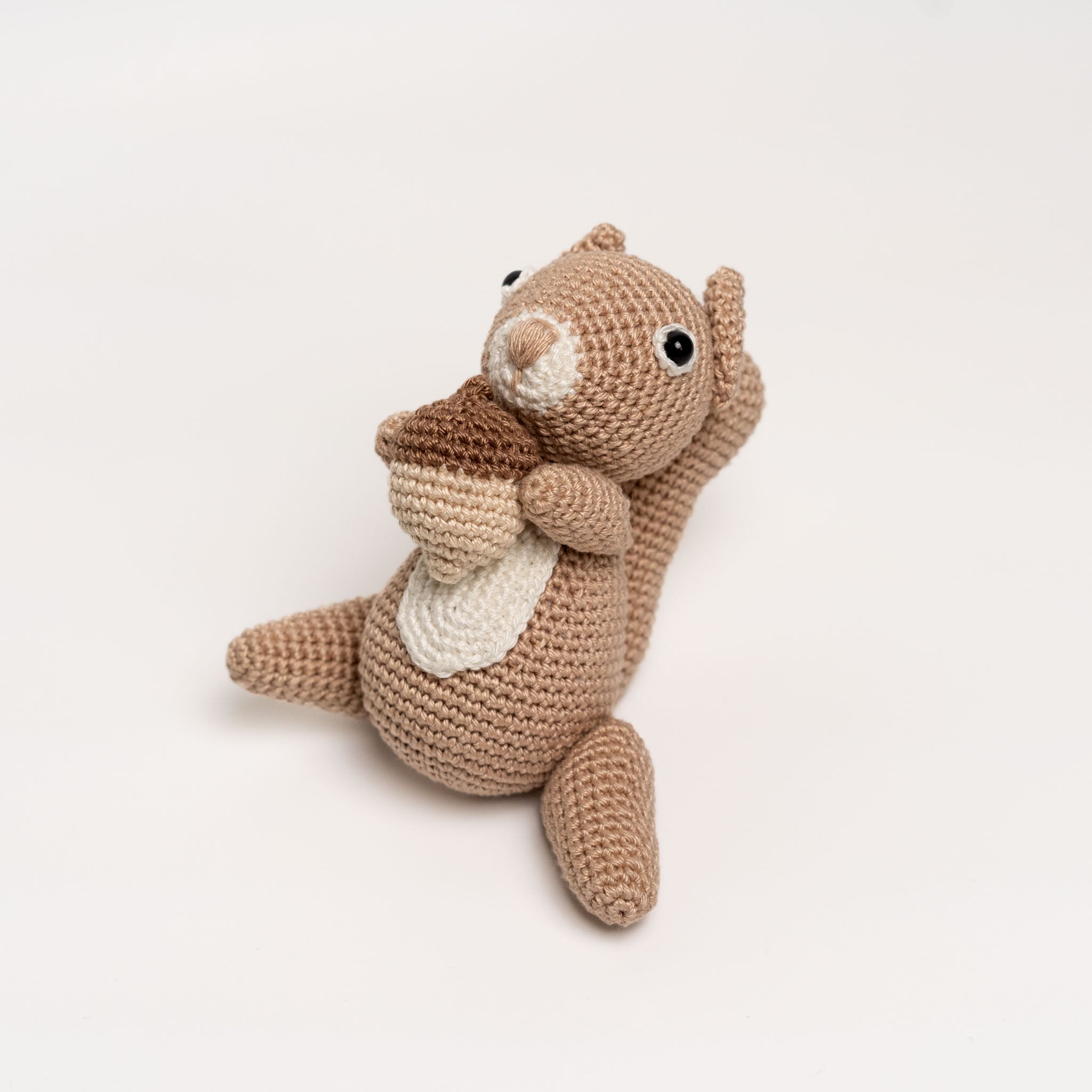 Crochet Squirrel Toy