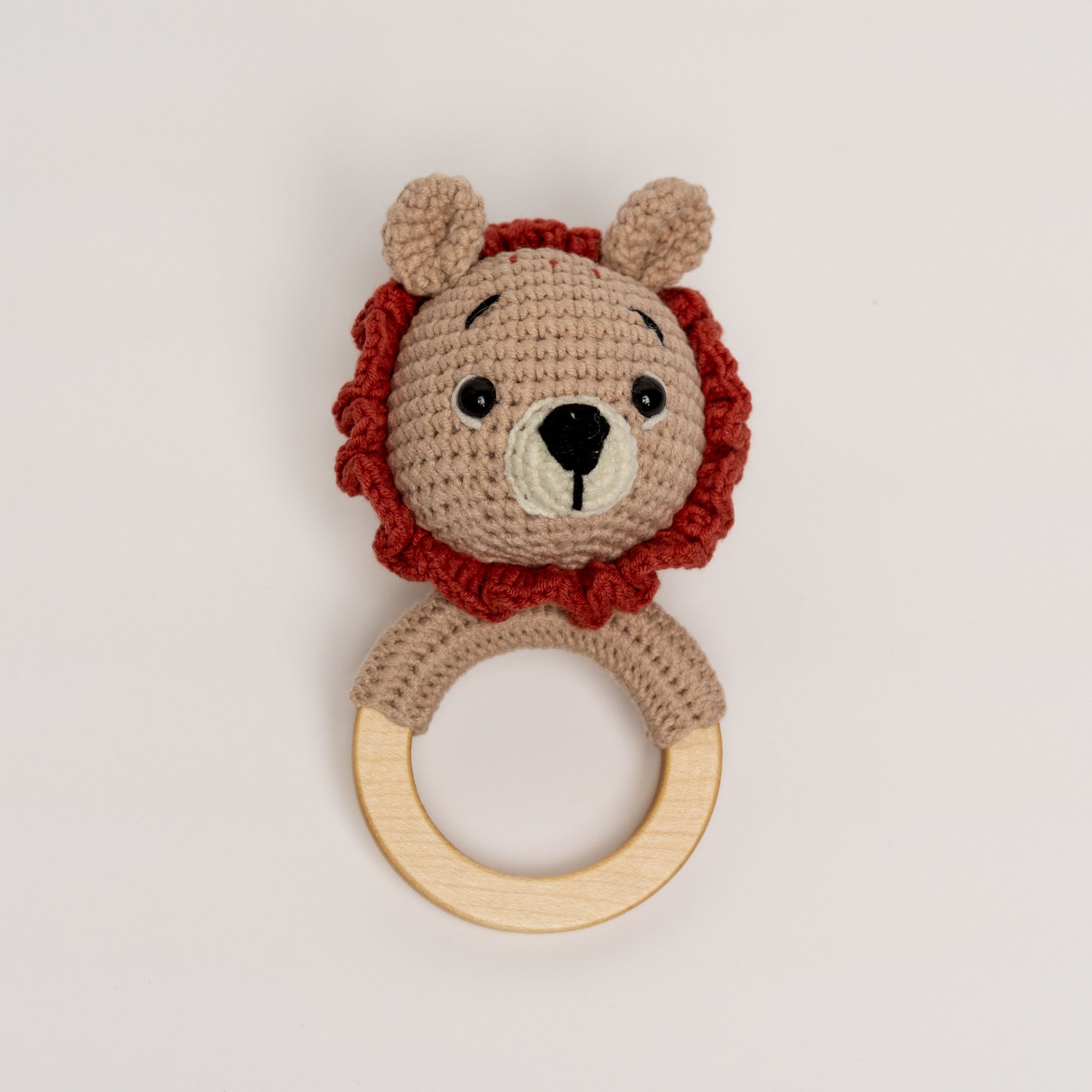 Crochet Lion Rattle