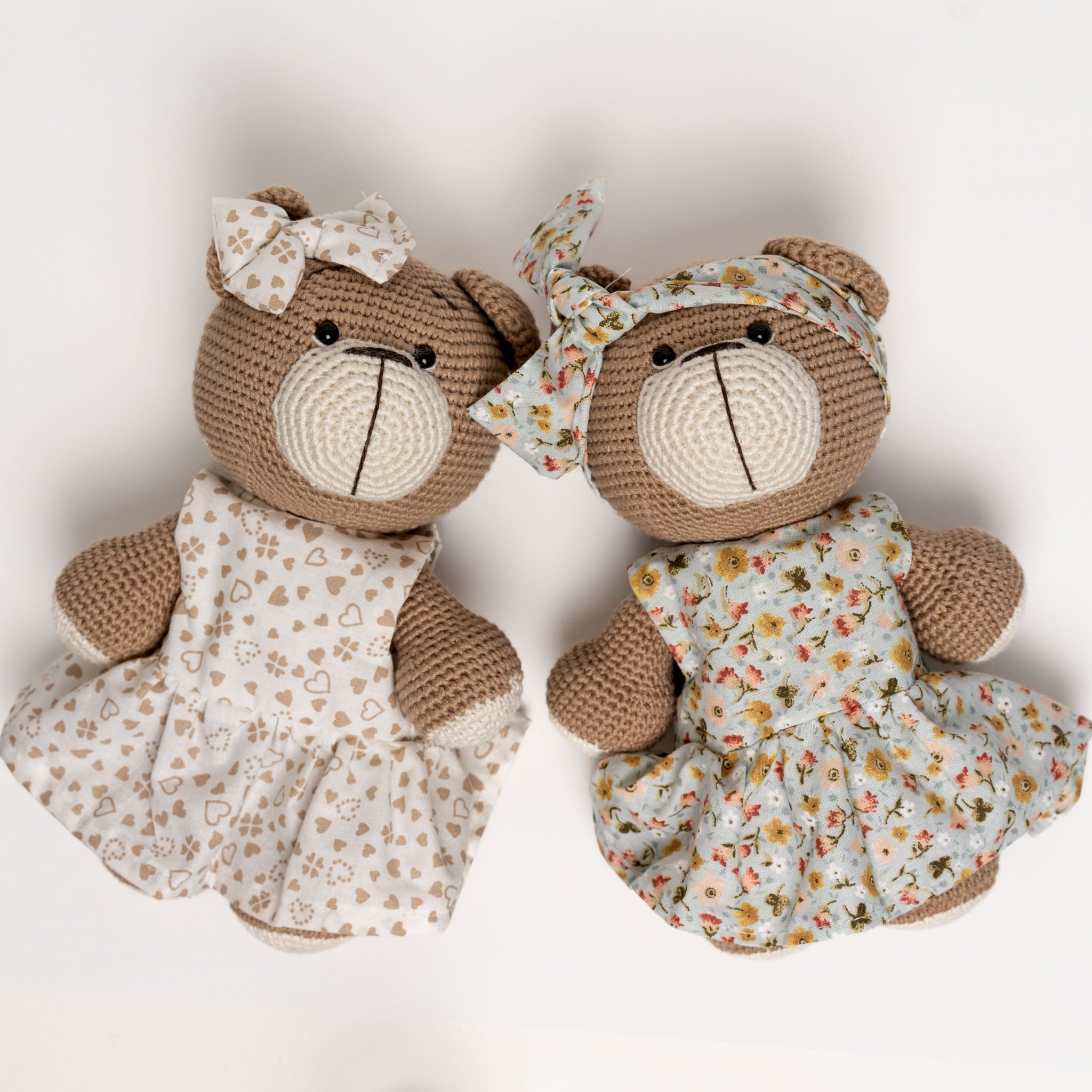 Crochet Teddy Tuffy with Bandanna