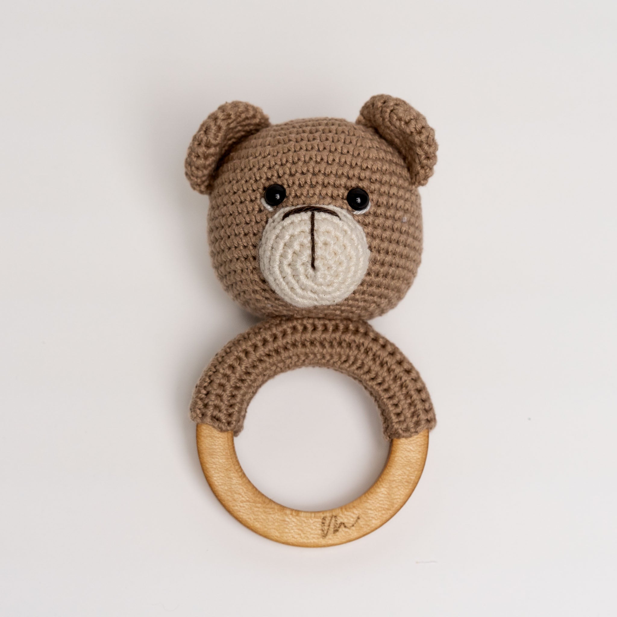 Crochet Teddy Tuffy Rattle