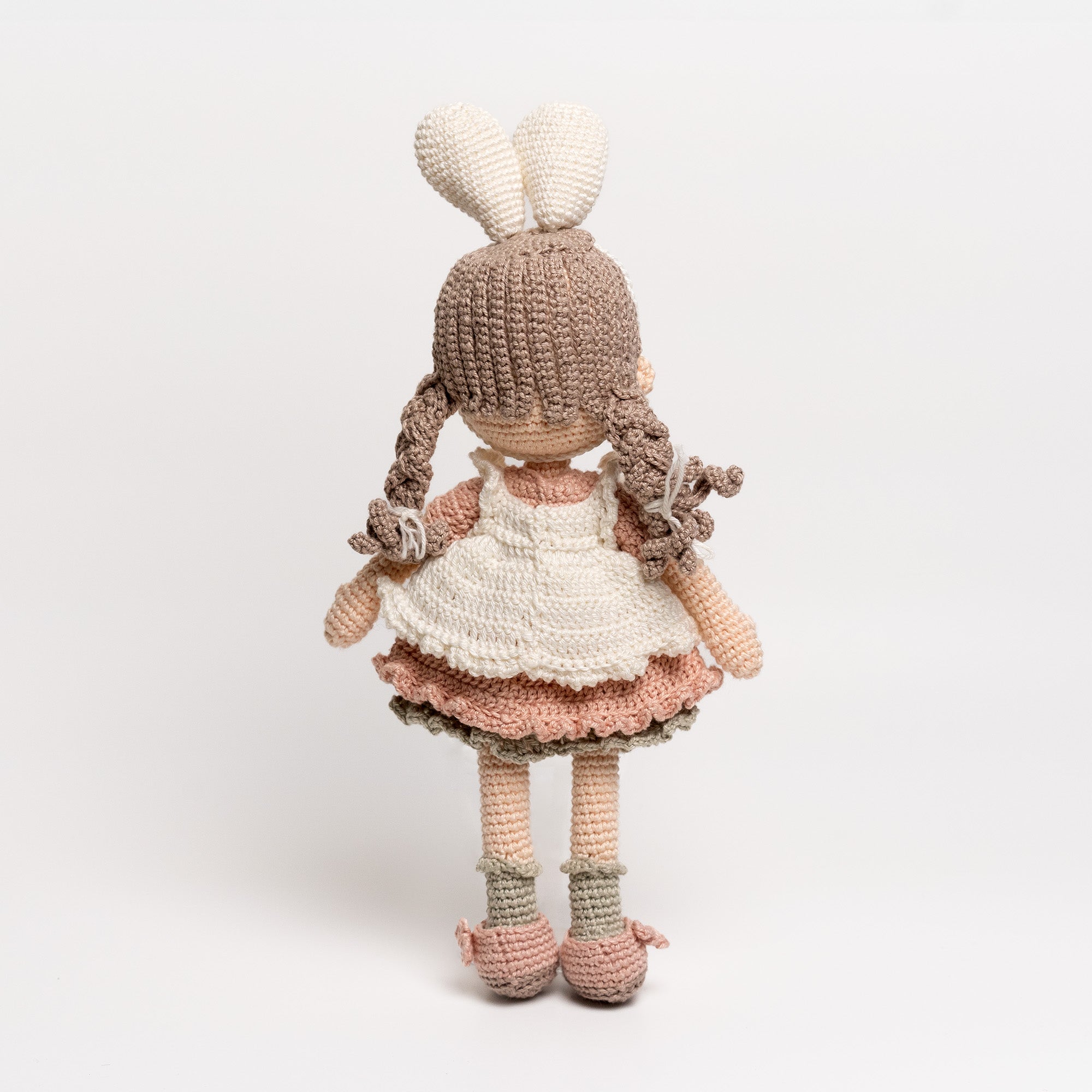 Crochet Baby with Crown Toy