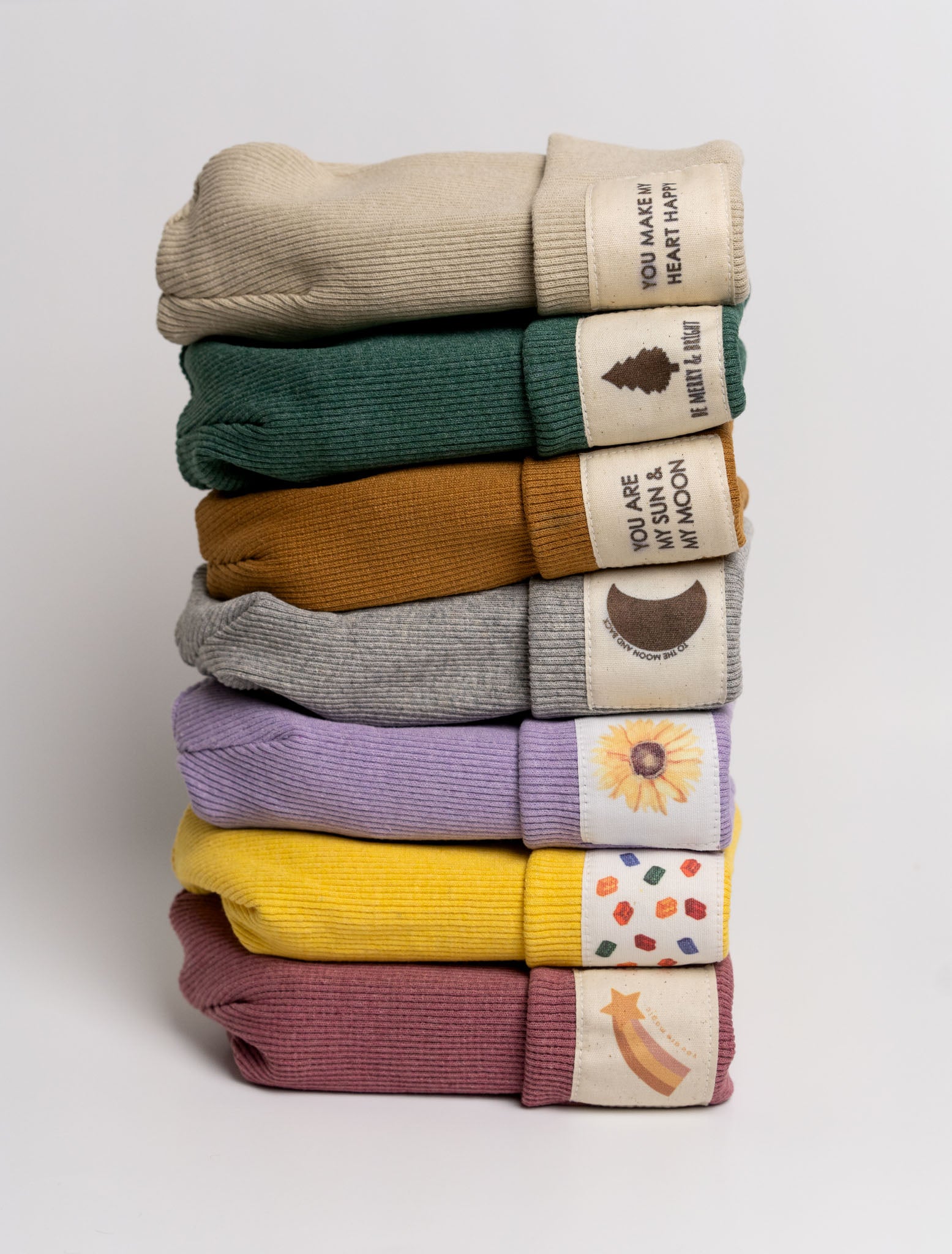 Organic Cotton Ribbed Beanie-CINNAMON