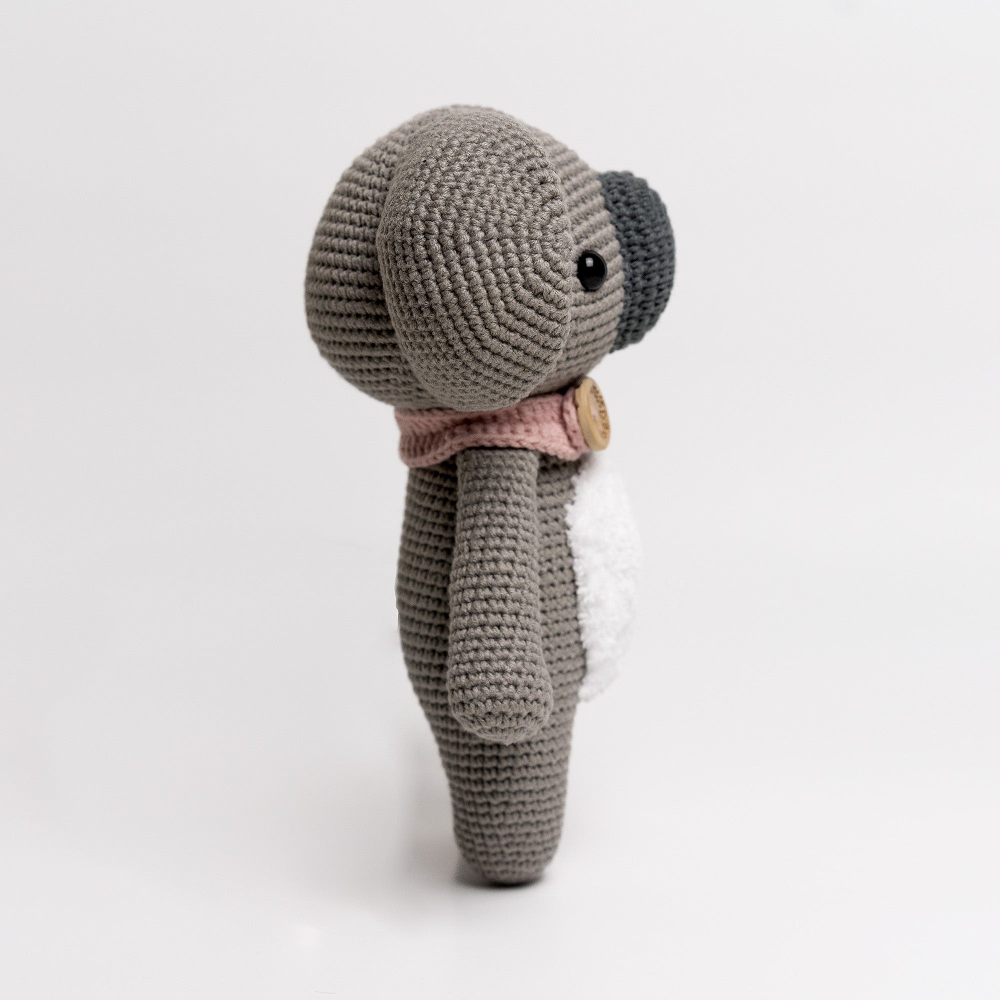 Crochet Koala Toy - Pink