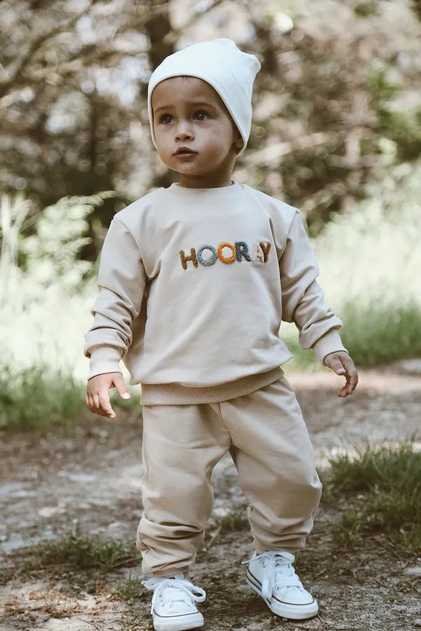 Organic Cotton Sweat Set, 2- piece Mink